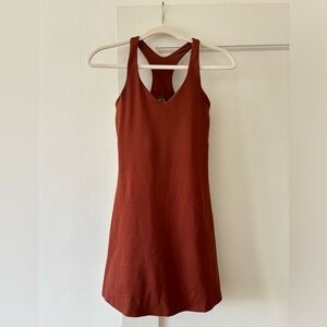 Girlfriend Collective active Dress. Women’s small. Burnt Orange